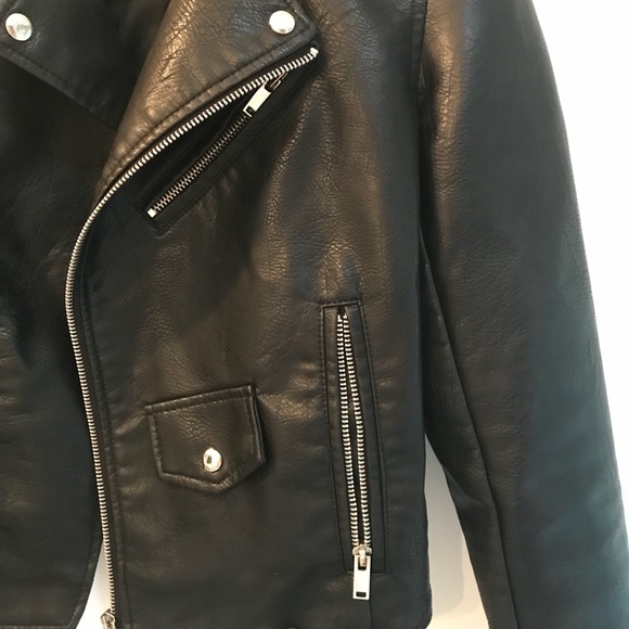 Vegan Leather Jacket - Picture 5 of 5